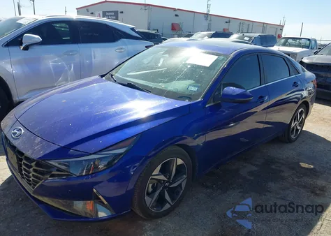 2022 Hyundai Elantra Limited z USA, uszkodzony, nr VIN KMHLP4AG5NU224906